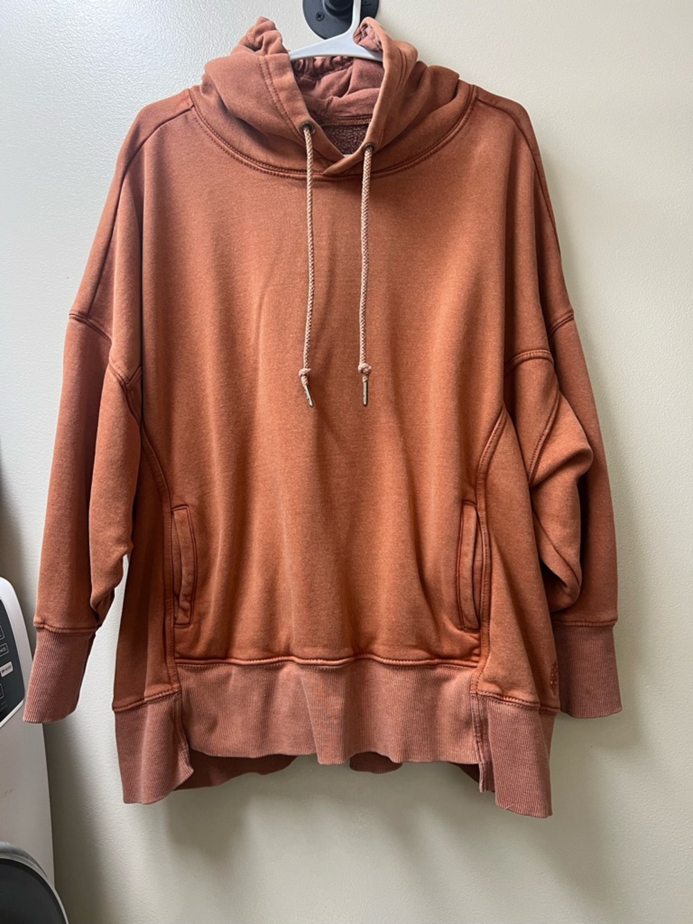 Free People Movement Sprint To The Finish Hoodie Sz Small Oversized Sweatshirt